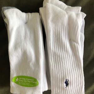Polo Ralph Lauren and Hanes socks bundle. 6 pairs